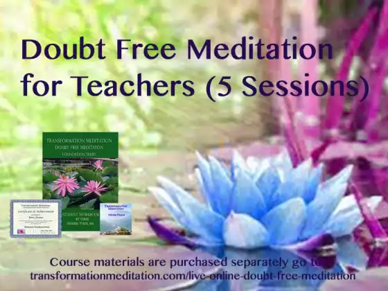 Doubt Free Meditation for Teachers (5 Sessions)