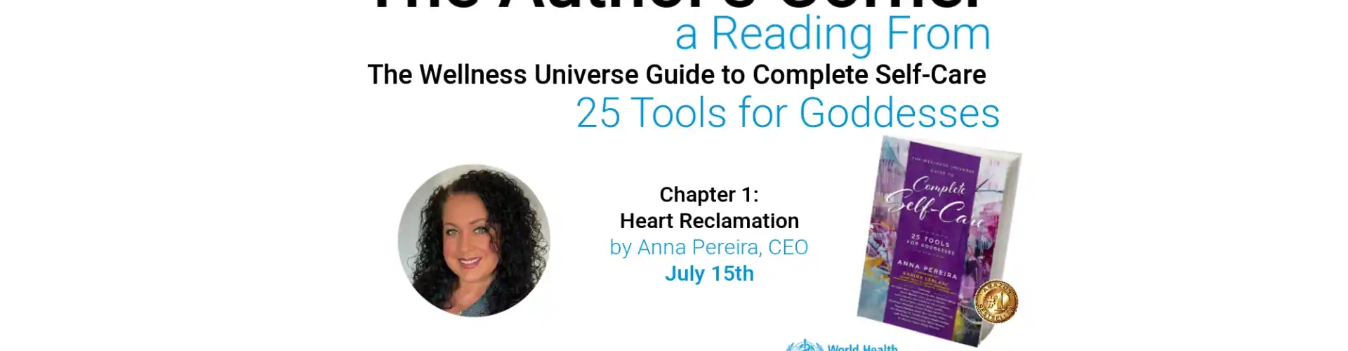 ركن المؤلف مع آنا بيريرا: الفصل الأول من 25 أداة للآلهة - Online Class by The Wellness Universe
