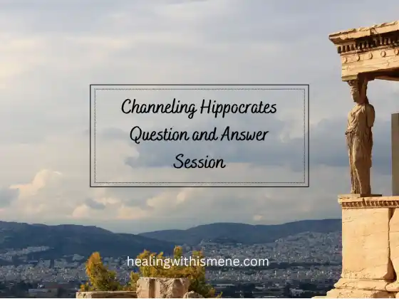 Channeling Hippocrates - Sesi Tanya Jawab
