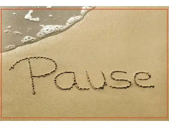 Die Kraft der Pause